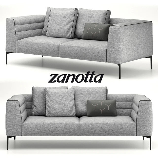 Sofa Botero by Zanotta — Descargar
