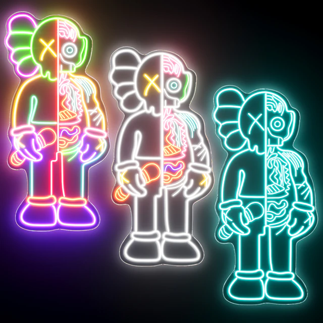 KAWS Neon Sign — Descargar