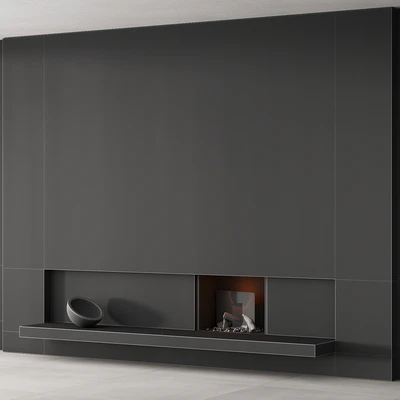 158 fireplace decorative wall kit 04 minimal terrazzo chimney 00 — Ver 7
