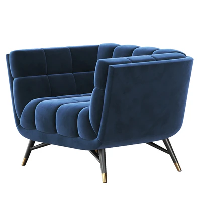 Adept Performance Velvet Armchair — Ver 5