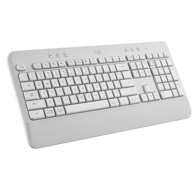 signature k650 wireless white keyboard by logitech — скачать