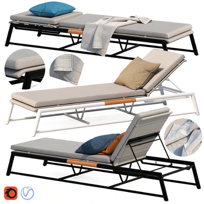 Globewest Antigue Sunbed — View 1