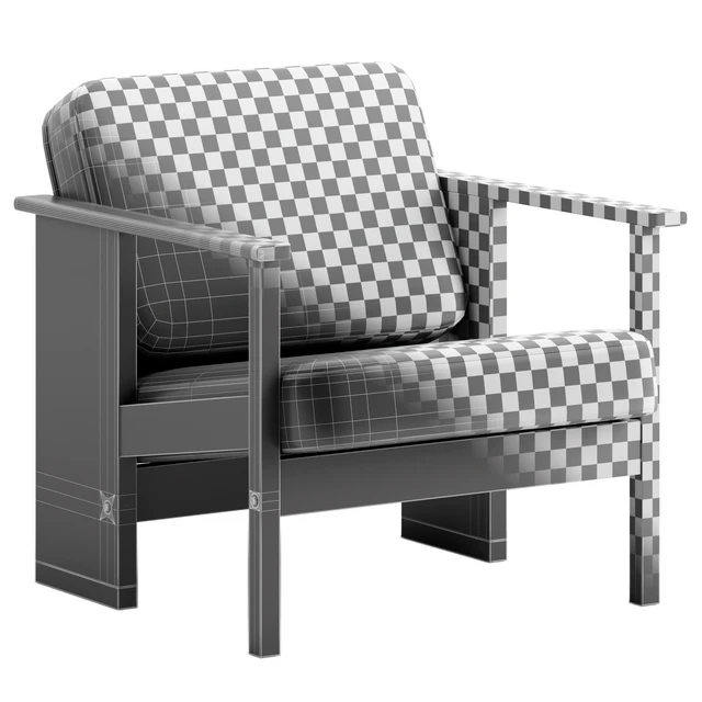 Block Lounge Chair - Form & Refine — Descargar