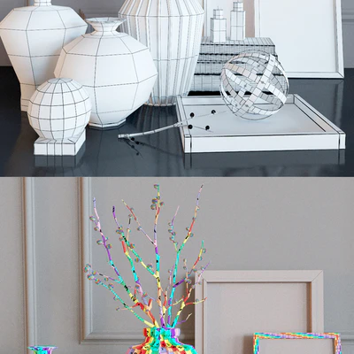 Decoration set pussy-willow — Вид 3