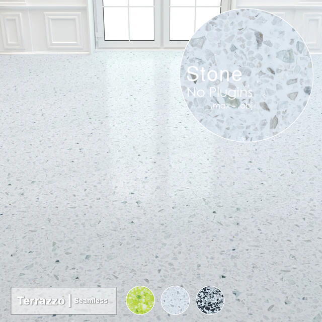 Seamless Terrazzo Stone 003 — Скачать