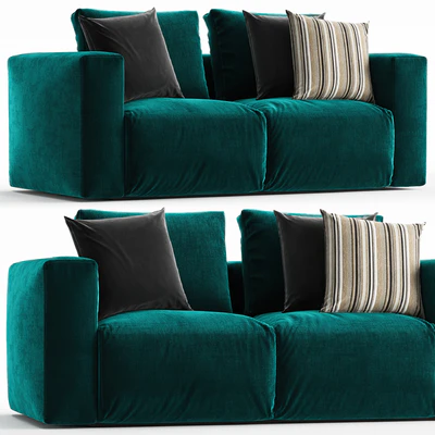 Zanotta Gamma Sofa 2 seats — Ver 3