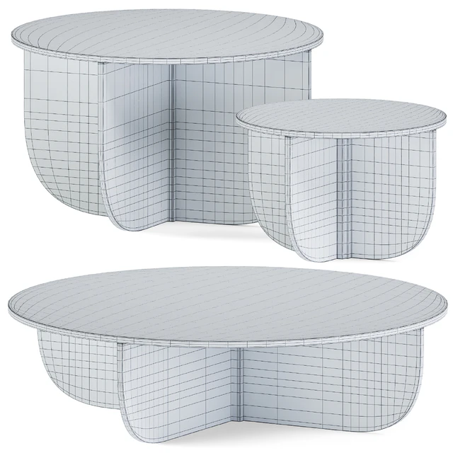 Metal Coffee Tables Mil by La Cividina — Descargar