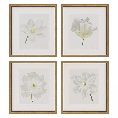 Charlotte Morgan White Watercolour Tulips — Вид 1
