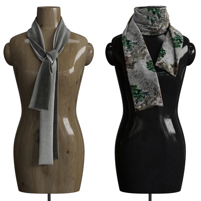 Shawl over manikin — Descargar