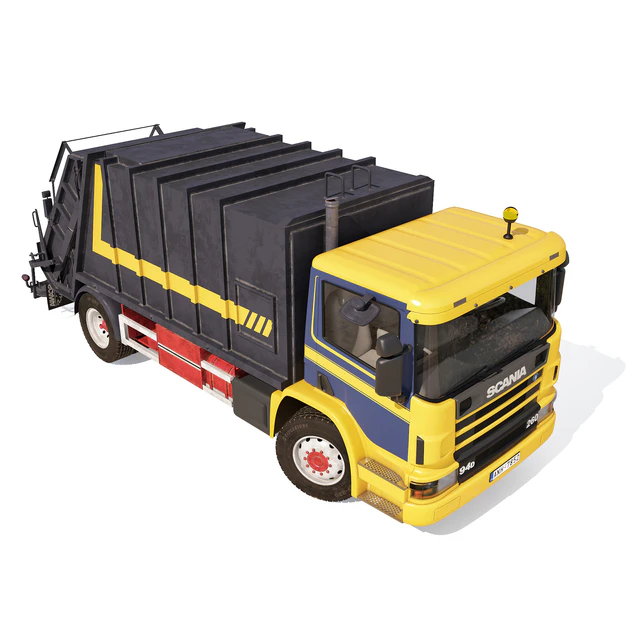 SCANIA-P94-GARBAGE-TRUCK — Скачать