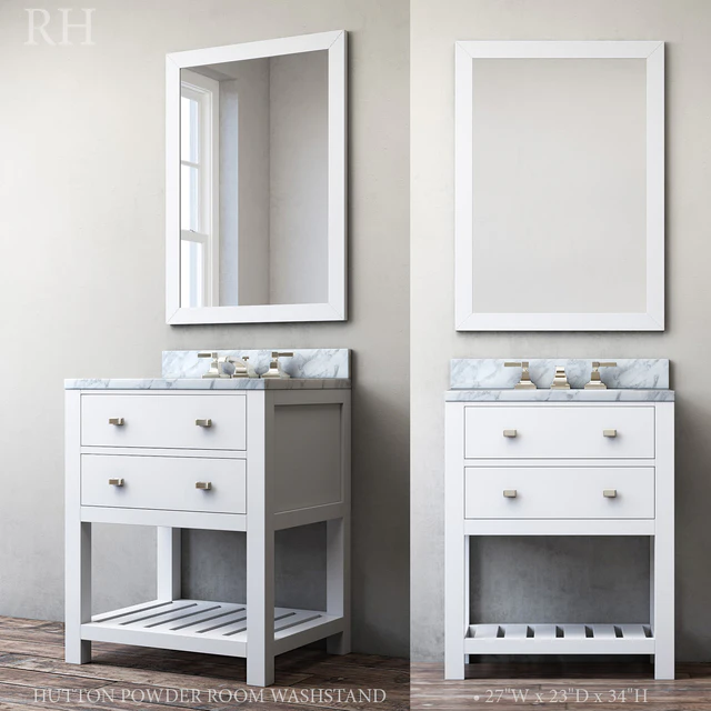 HUTTON POWDER ROOM WASHSTAND — Descargar