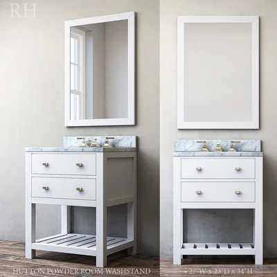 HUTTON POWDER ROOM WASHSTAND — Ver 1