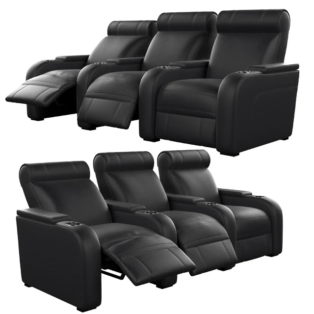 Modular cinema seat 3 positions — Descargar