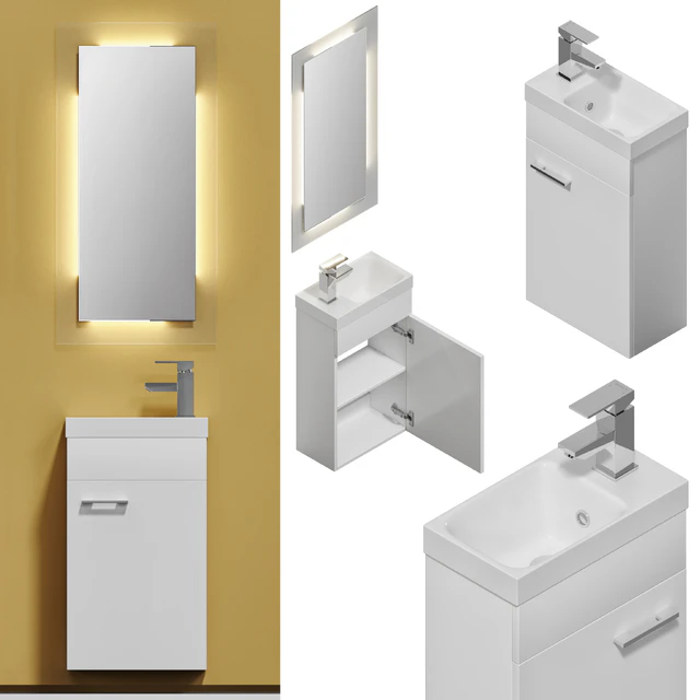 Furniture set Note 40 L / R white — Descargar