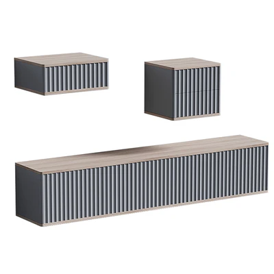 Set of Wall Pedestals the Idea — Ver 1