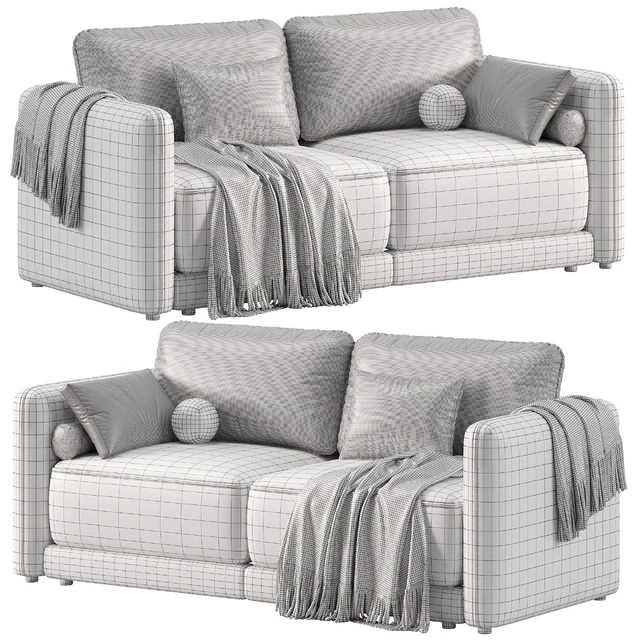 Dantone Home Marley straight folding Sofa — Descargar