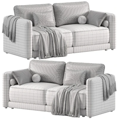Dantone Home Marley straight folding Sofa — Ver 7