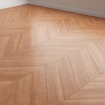 Oak Flooring 4 цвета 5 видов укладки 09 — Вид 5
