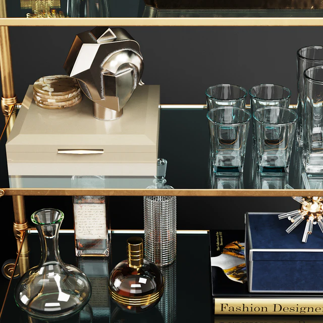 Williams Sonoma Beckett Bar Cart — Скачать