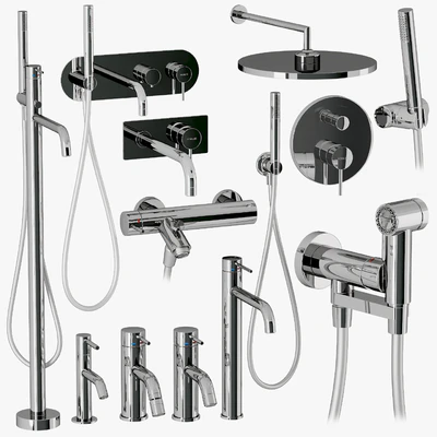 Nobili Live Showers and faucets set — Ver 7