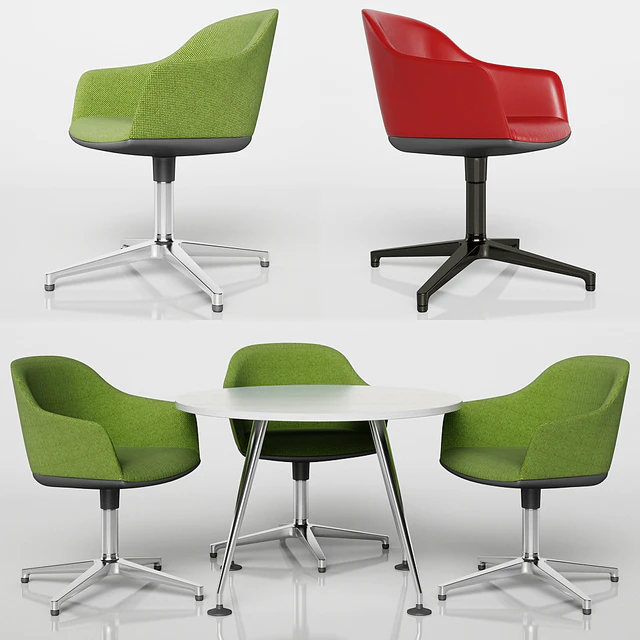 Softshell Chair with Four-Star Base — Скачать