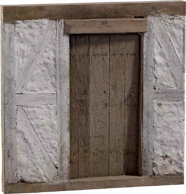 medieval modular door wall 002 — Скачать