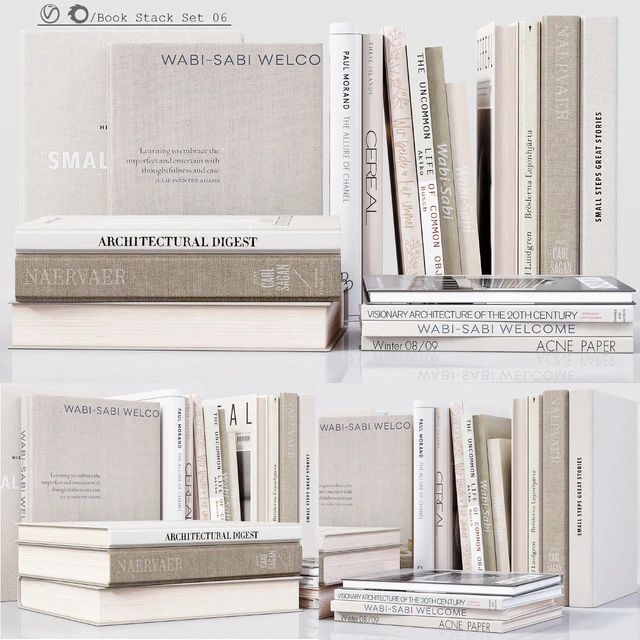Book stack set 06 — Descargar