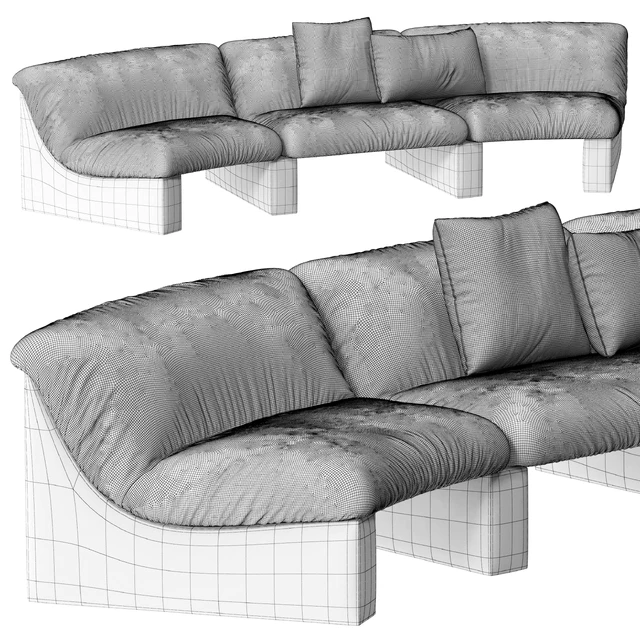 Snow modular sofa — Descargar