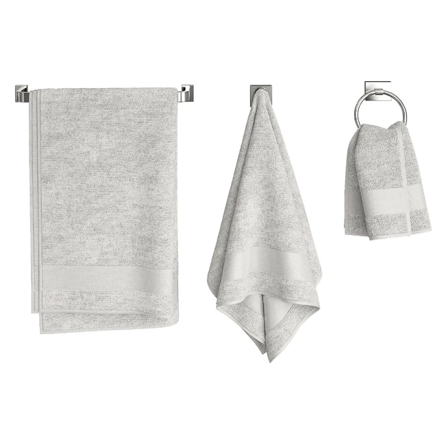 White Towels Set — Descargar