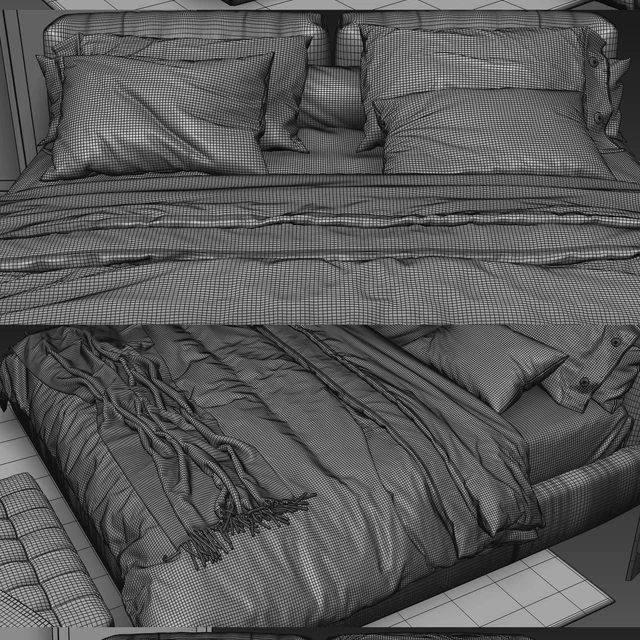 Poliform - Bolton Bed — Descargar