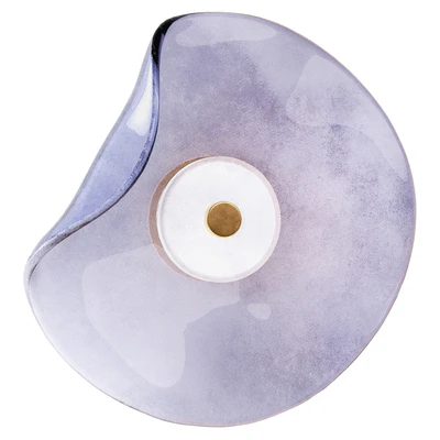 Contemporary Wall Sconce with Glass Shade — Ver 4