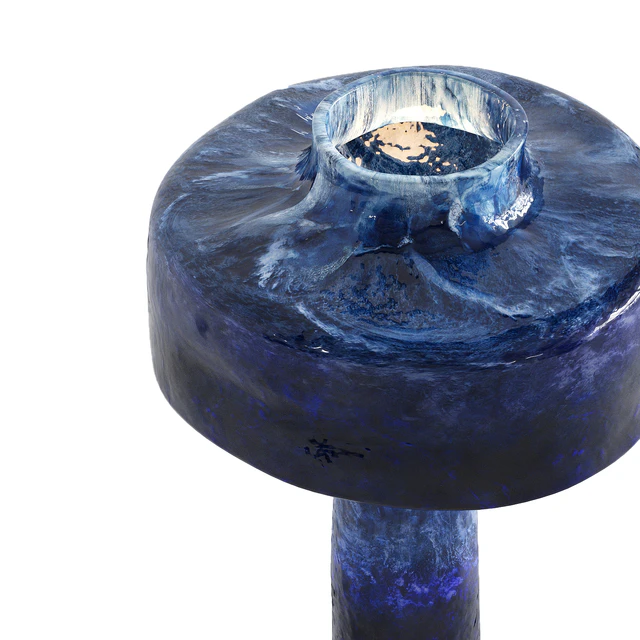 blue ceramic table lamp — Download