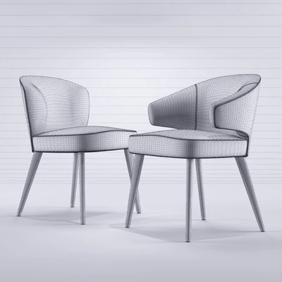 Minotti Aston Dining chairs Poltroncina — Вид 3
