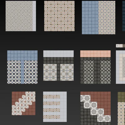 Porcelain tile collection EQUIPE ART NOUVEAU / EKIPE AR NUVO 20x20 — Ver 4