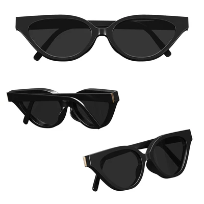 Decorative set AV 02 | bag, sunglasses, mug — Ver 4