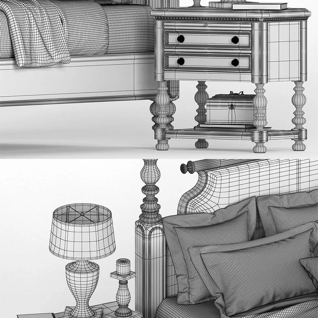 LEXINGTON HOME BRAND SOVEREIGH POSTER BED — Descargar