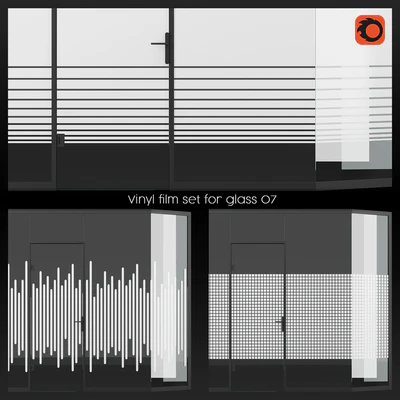 Vinyl film set for glass 07 — Вид 1