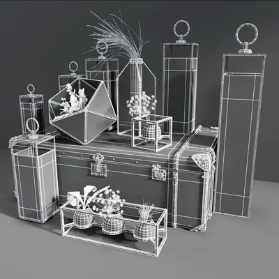 Decorative set Restoration Hardware & Pottery Barn — Ver 2