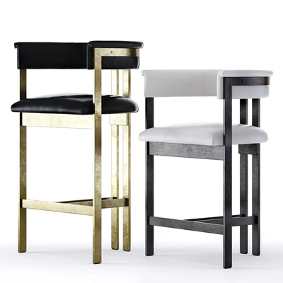 Kelly Wearstler Elliot Bar and Counter Stools — Ver 1