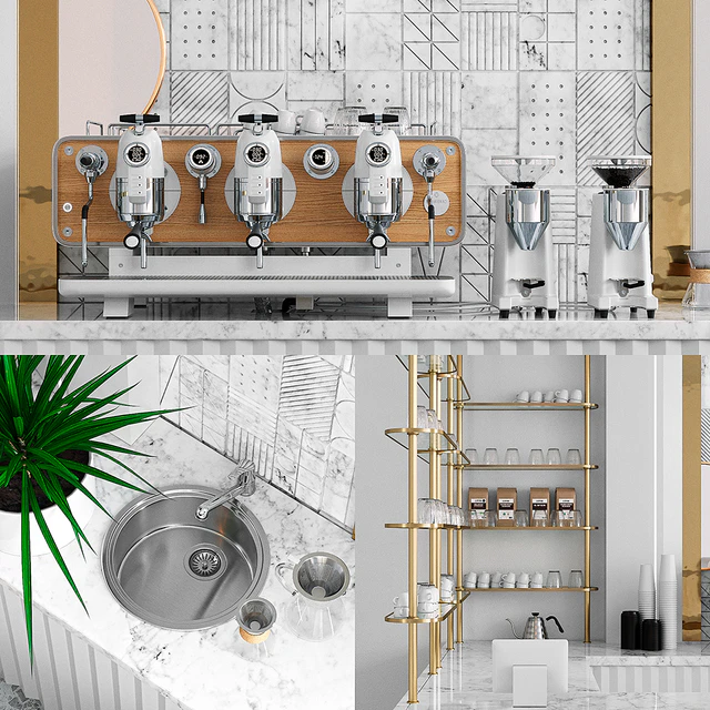 COFFEE SHOP 2 (vray GGX, corona PBR) — Descargar