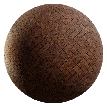 herringbone brick pavement 002 — Скачать