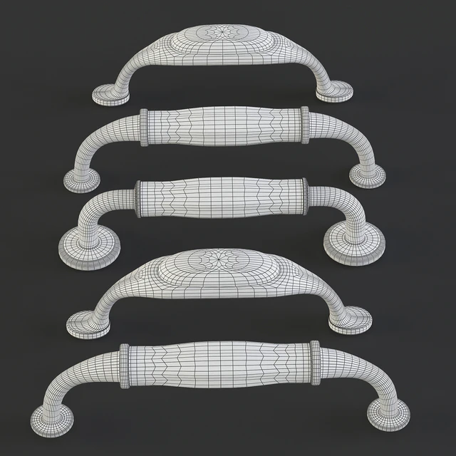 KITCHEN CUPBOARD CABINET DOOR HANDLES & KNOBS set 3 — Descargar