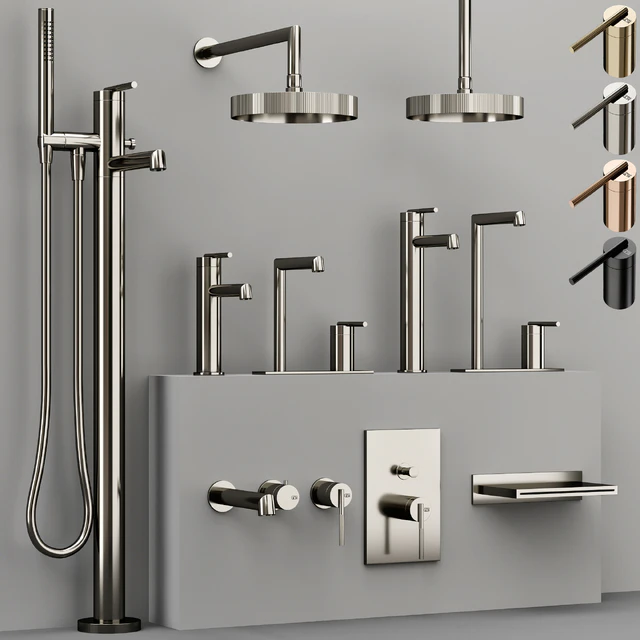 GESSI INGRANAGGIO bathroom faucet collection — Скачать