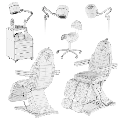 Cosmetology and pedicure chair P70 — Ver 7