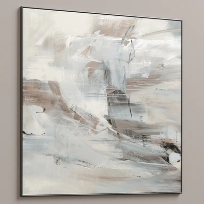 Large Abstract Neutral Wall Art C-425 — Вид 7