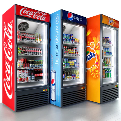 Refrigerator Coca-cola — Ver 3