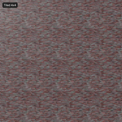 dragfaced running bond brick wall texture multicolored — Вид 4