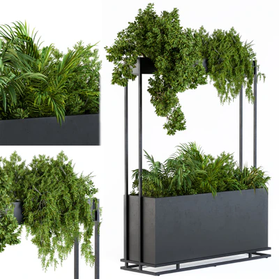 Plant box metal compact — Ver 1