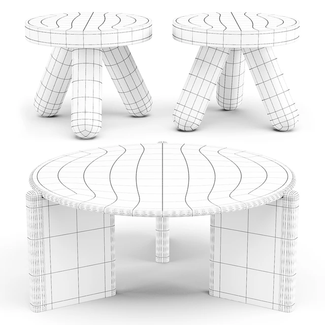 CB2: Santoro and Jaxx - Coffee and Side Tables — Descargar