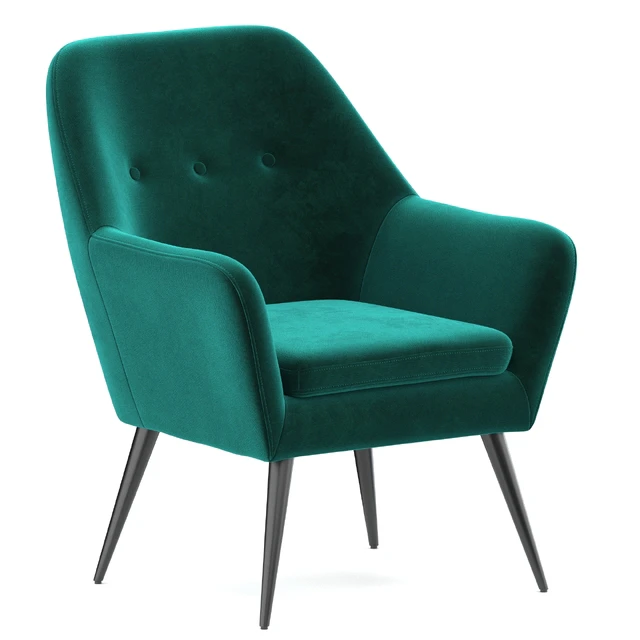 Memphis velvet armchair — Descargar